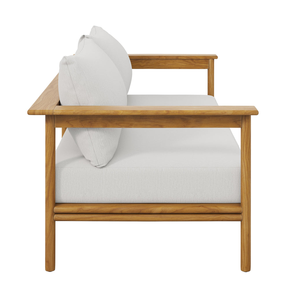 Wren Outdoor Patio Teak Wood sofá