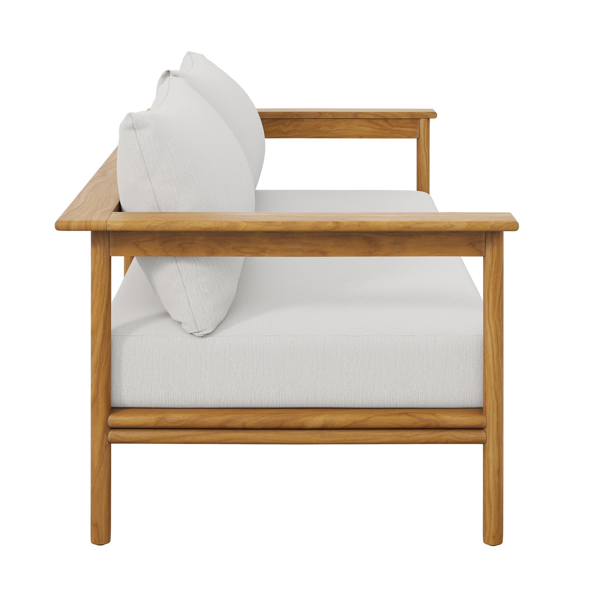 Wren Outdoor Patio Teak Wood sofá