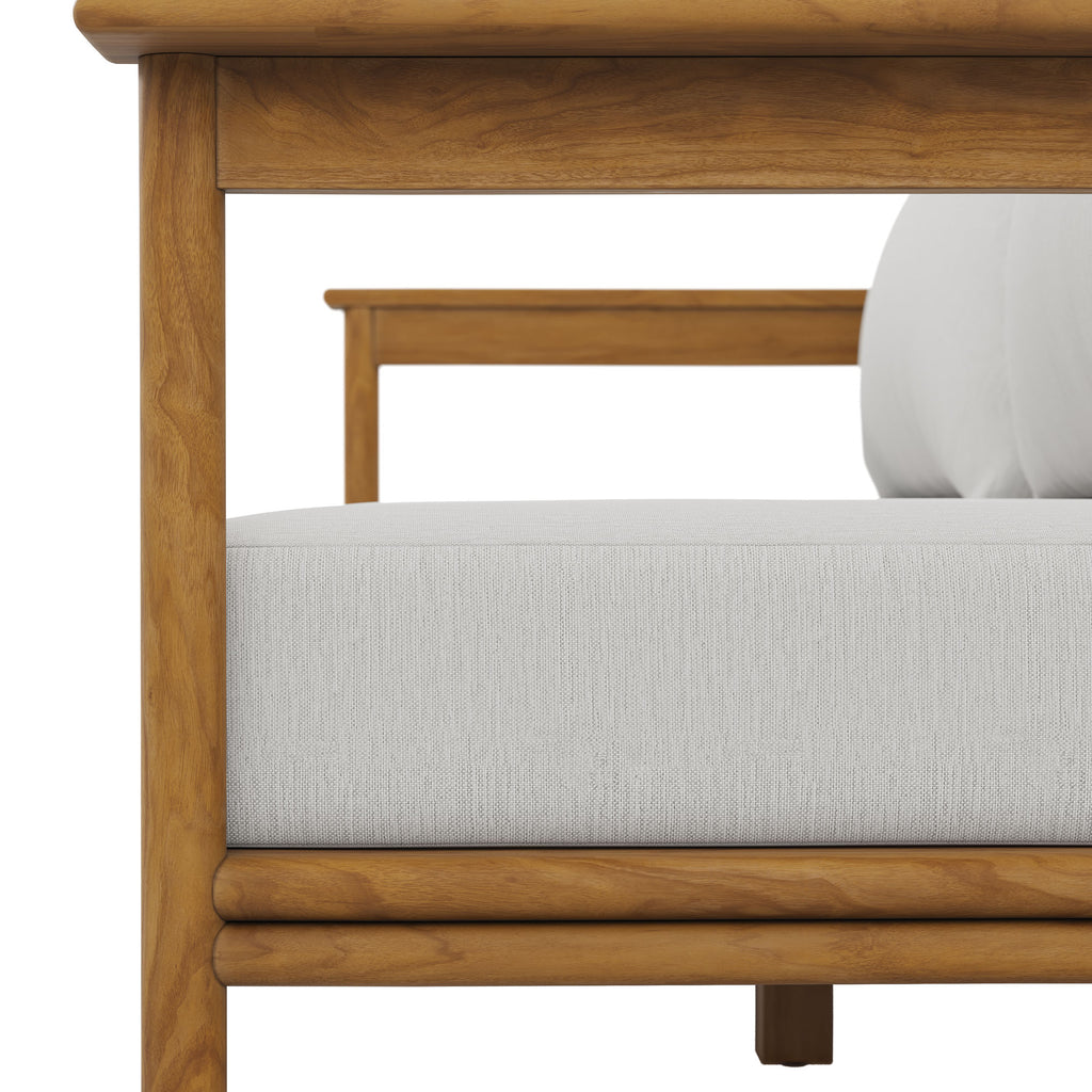 Wren Outdoor Patio Teak Wood sofá