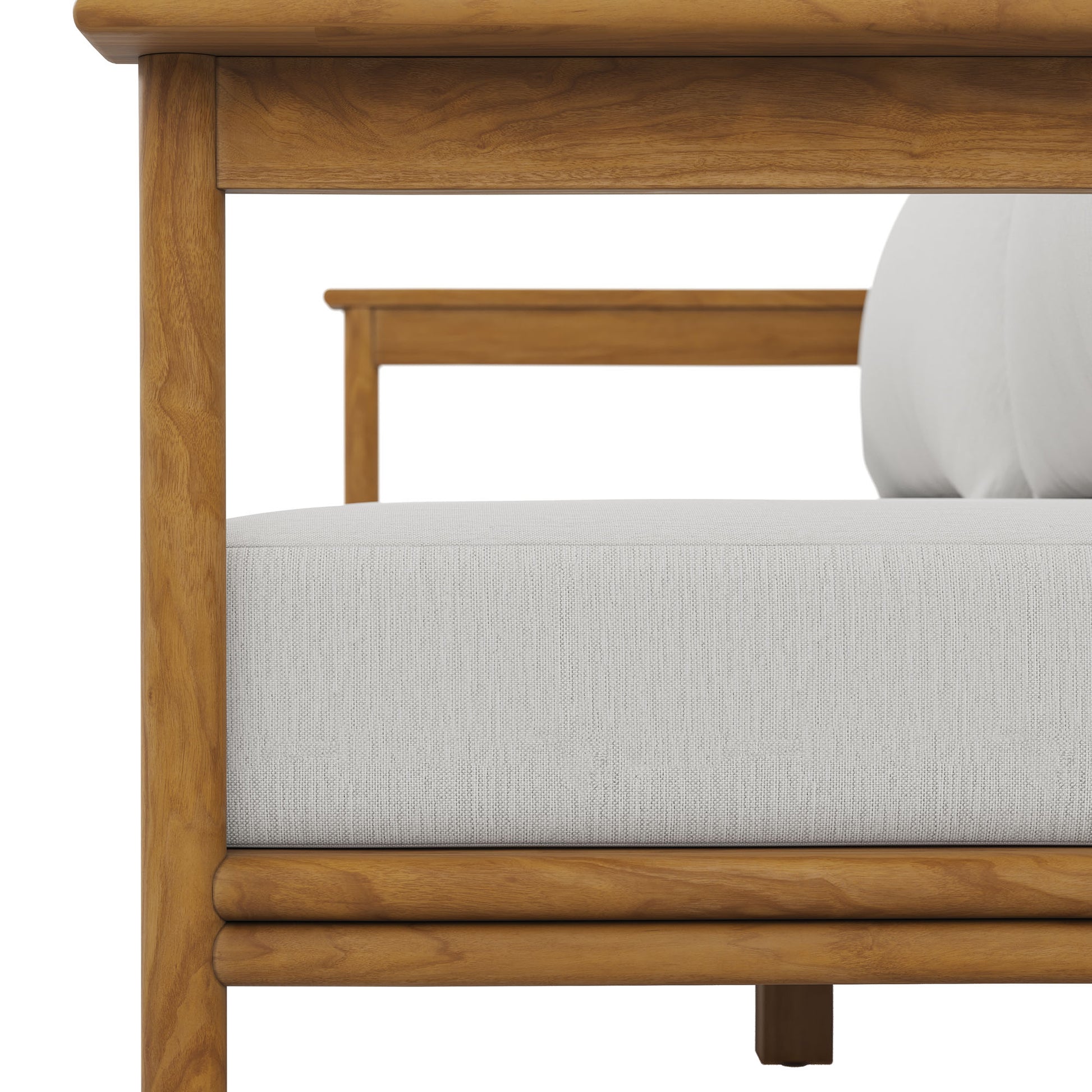 Wren Outdoor Patio Teak Wood sofá