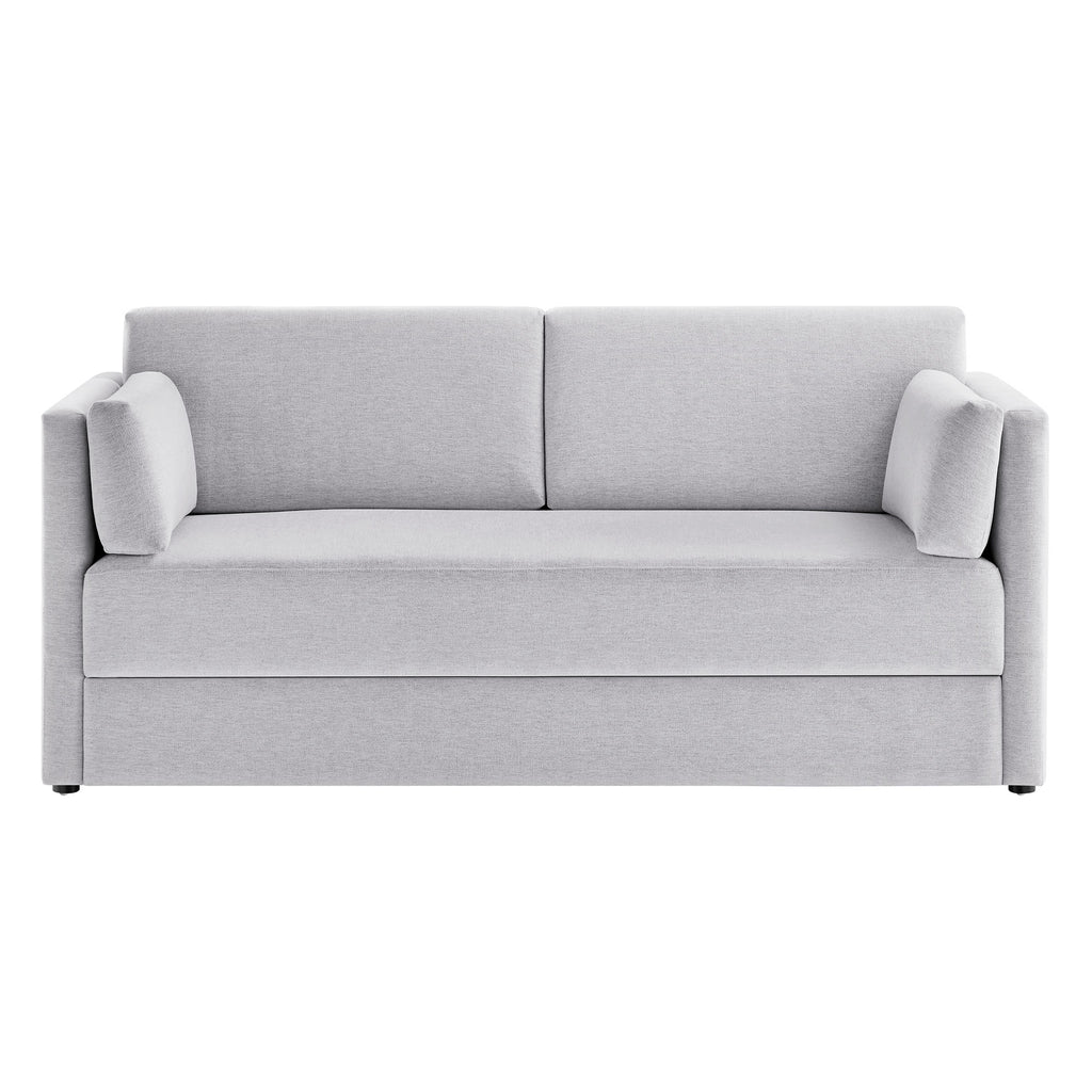 Linden Upholstered Heathered Chenille sofá