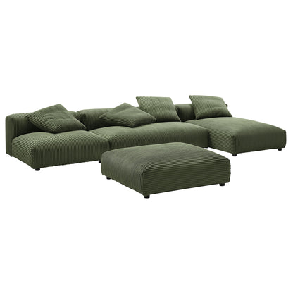Solace 4-Piece Modular Sofá con Ottoman