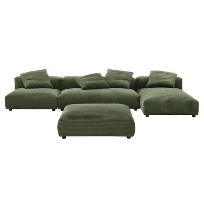 Solace 4-Piece Modular Sofá con Ottoman