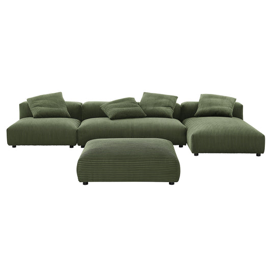 Solace 4-Piece Modular Sofá con Ottoman