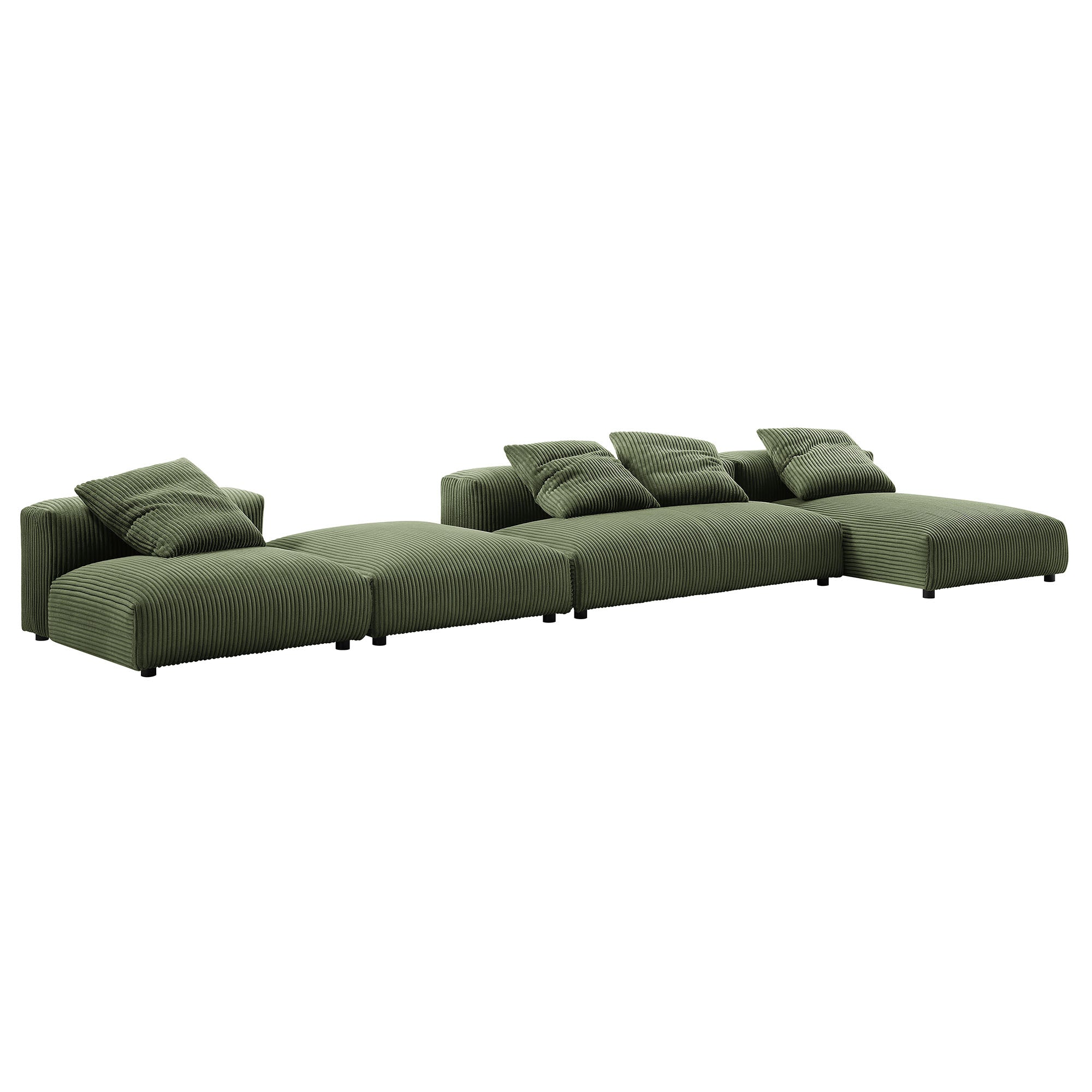 Solace 4-Piece Modular Sofá con Ottoman