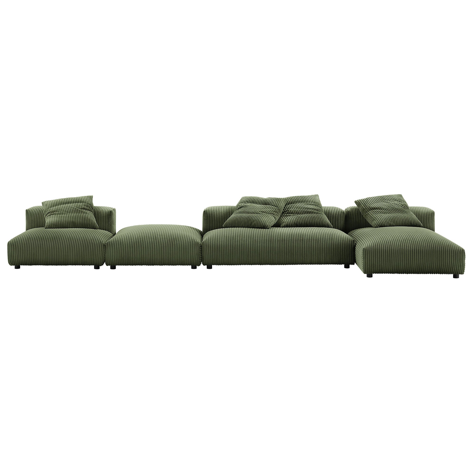 Solace 4-Piece Modular Sofá con Ottoman