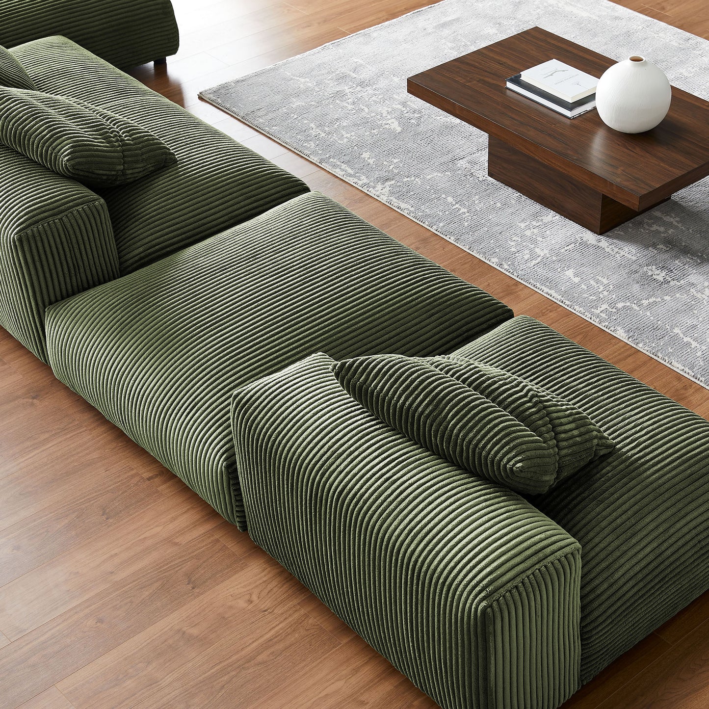 Solace 4-Piece Modular Sofá con Ottoman