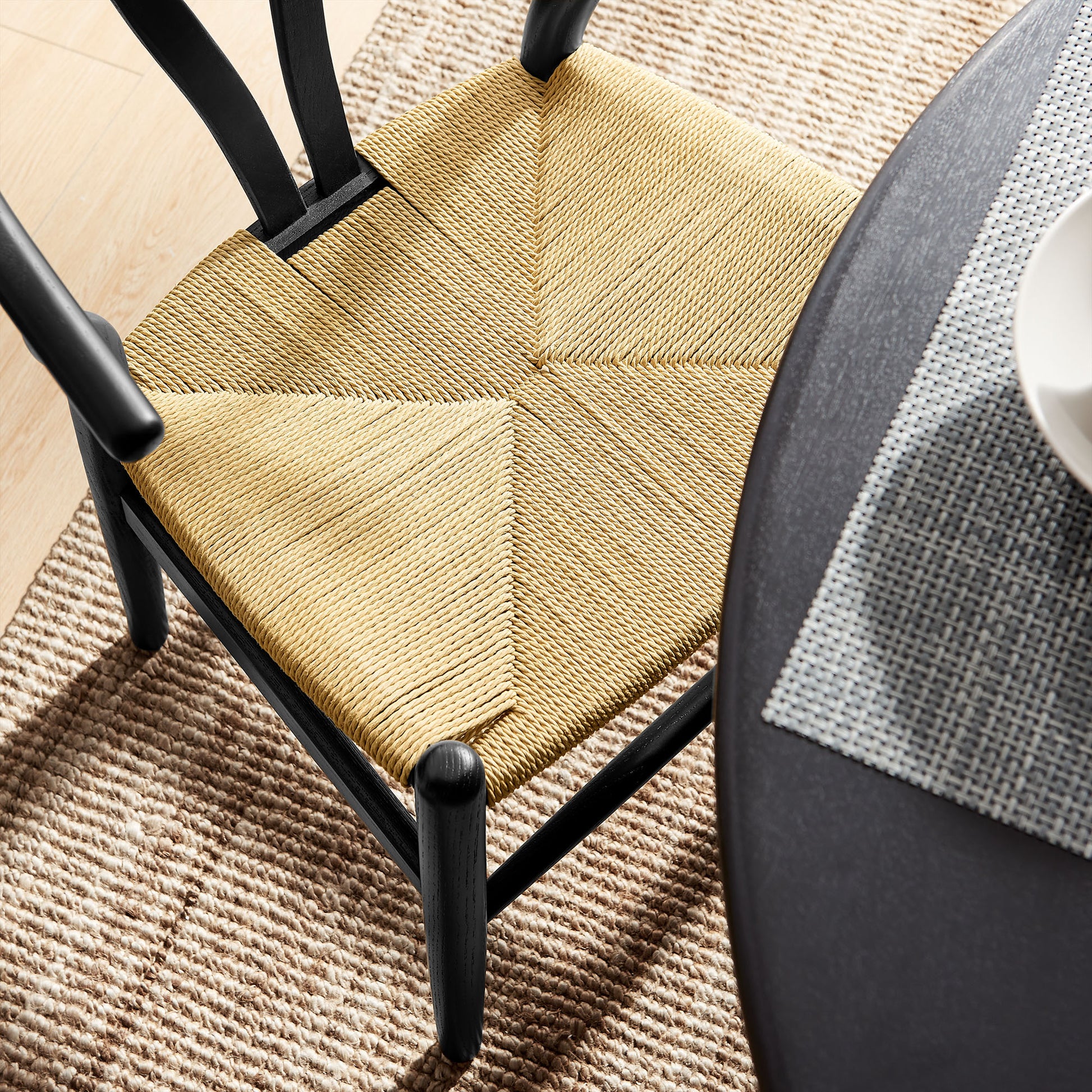 Amish 29" Wood comedor silla