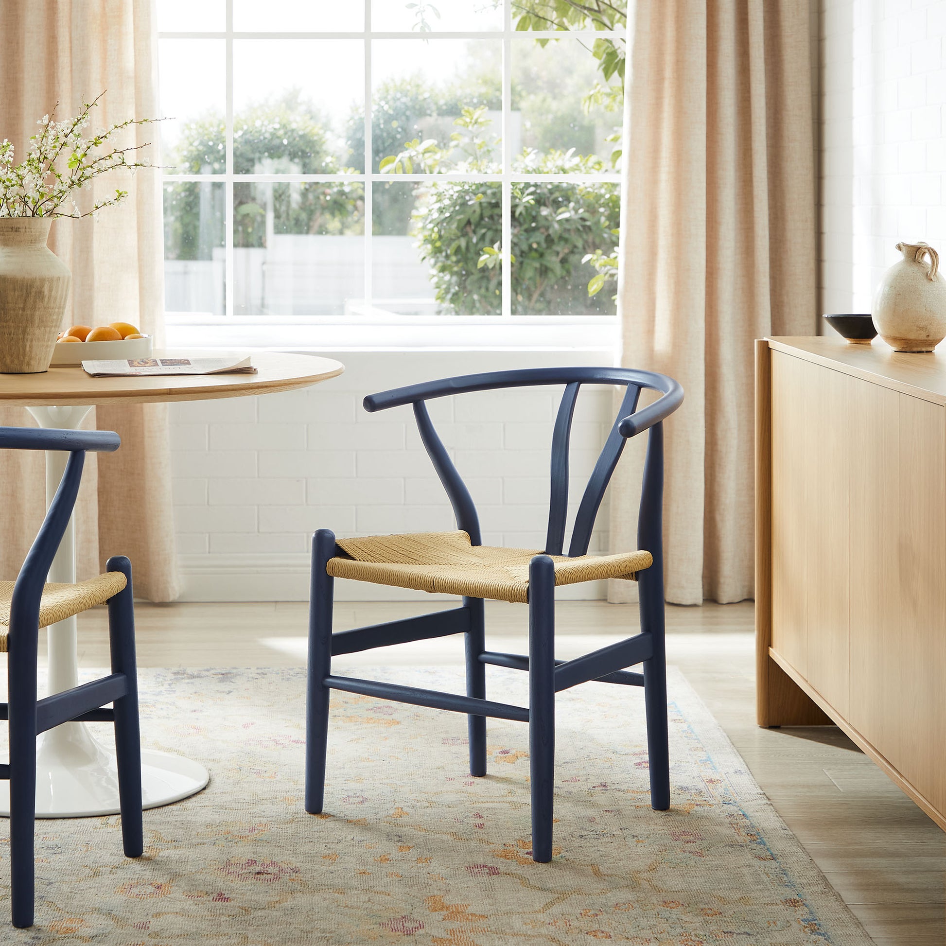 Amish 29" Wood comedor silla