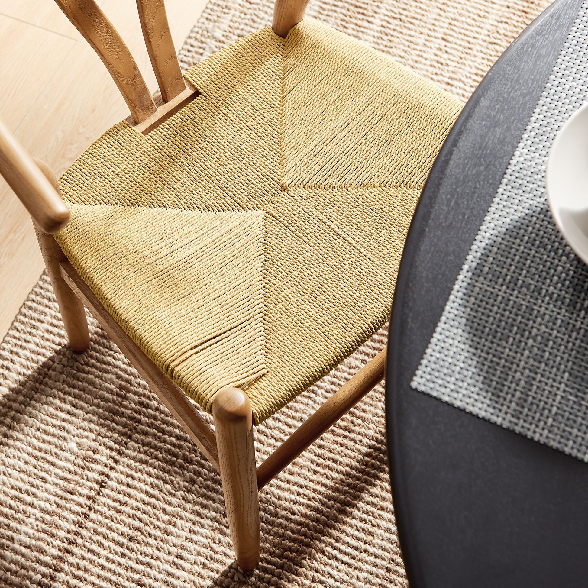 Amish 29" Wood comedor silla