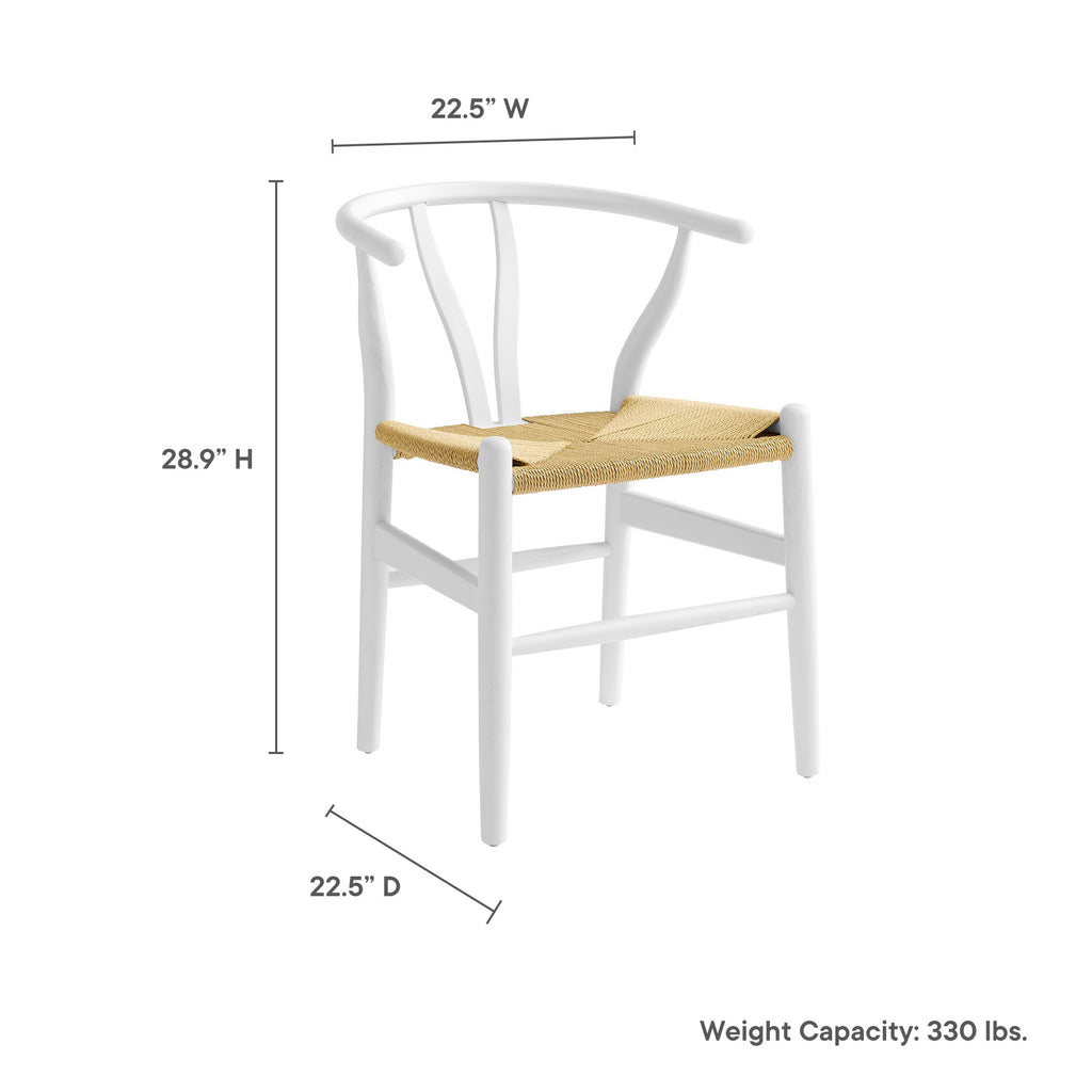Amish 29" Wood comedor silla