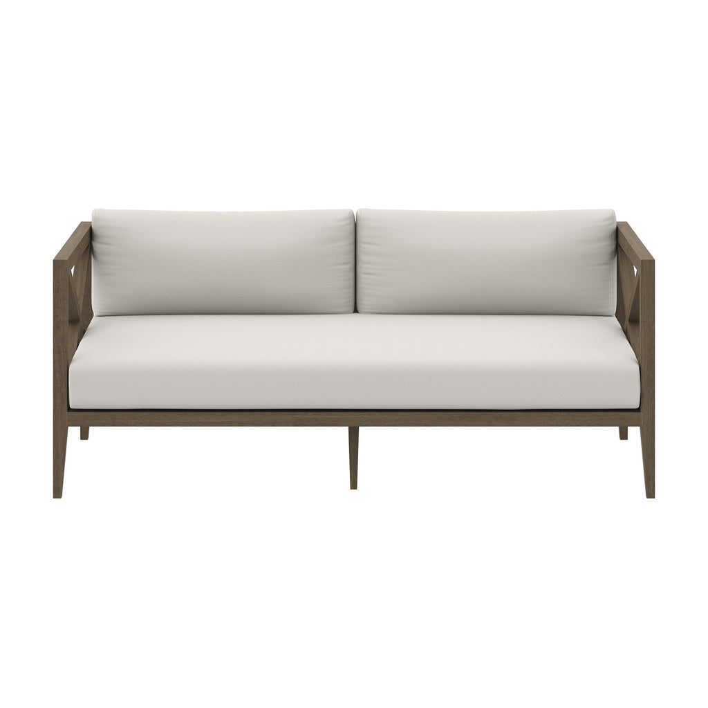Northlake Outdoor Patio Teak loveseat