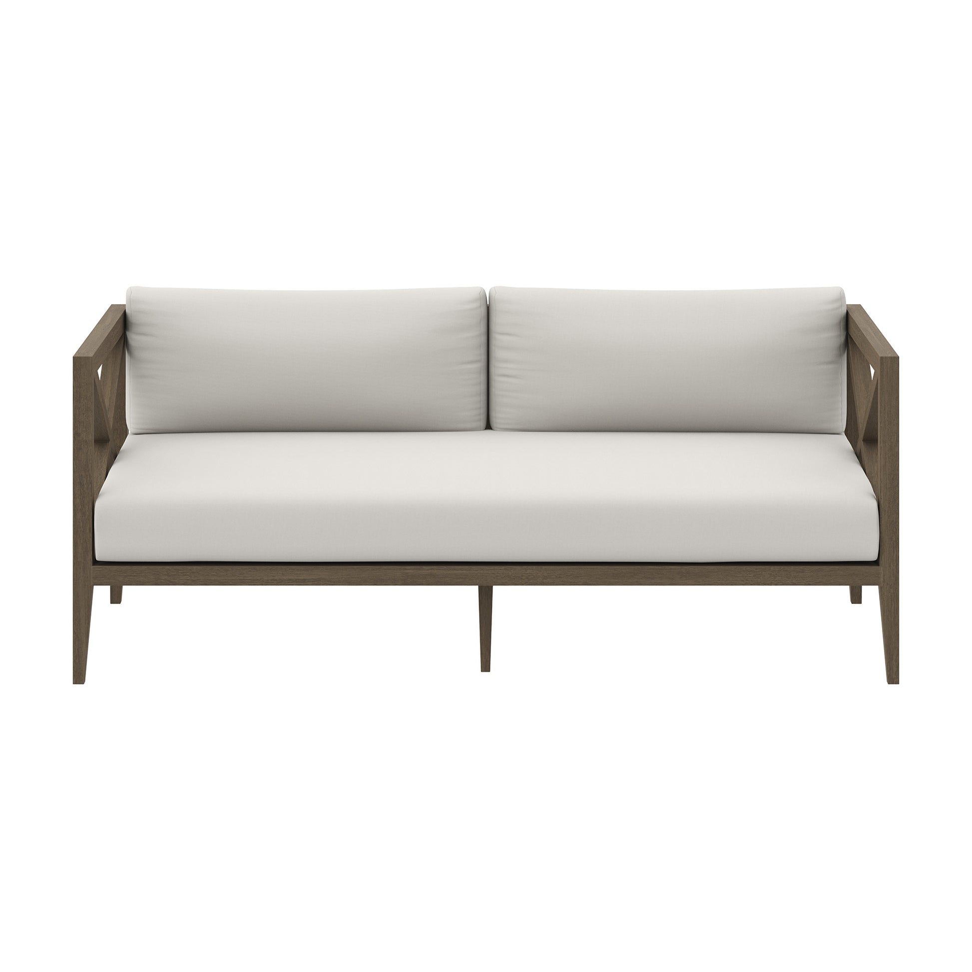 Northlake Outdoor Patio Teak loveseat