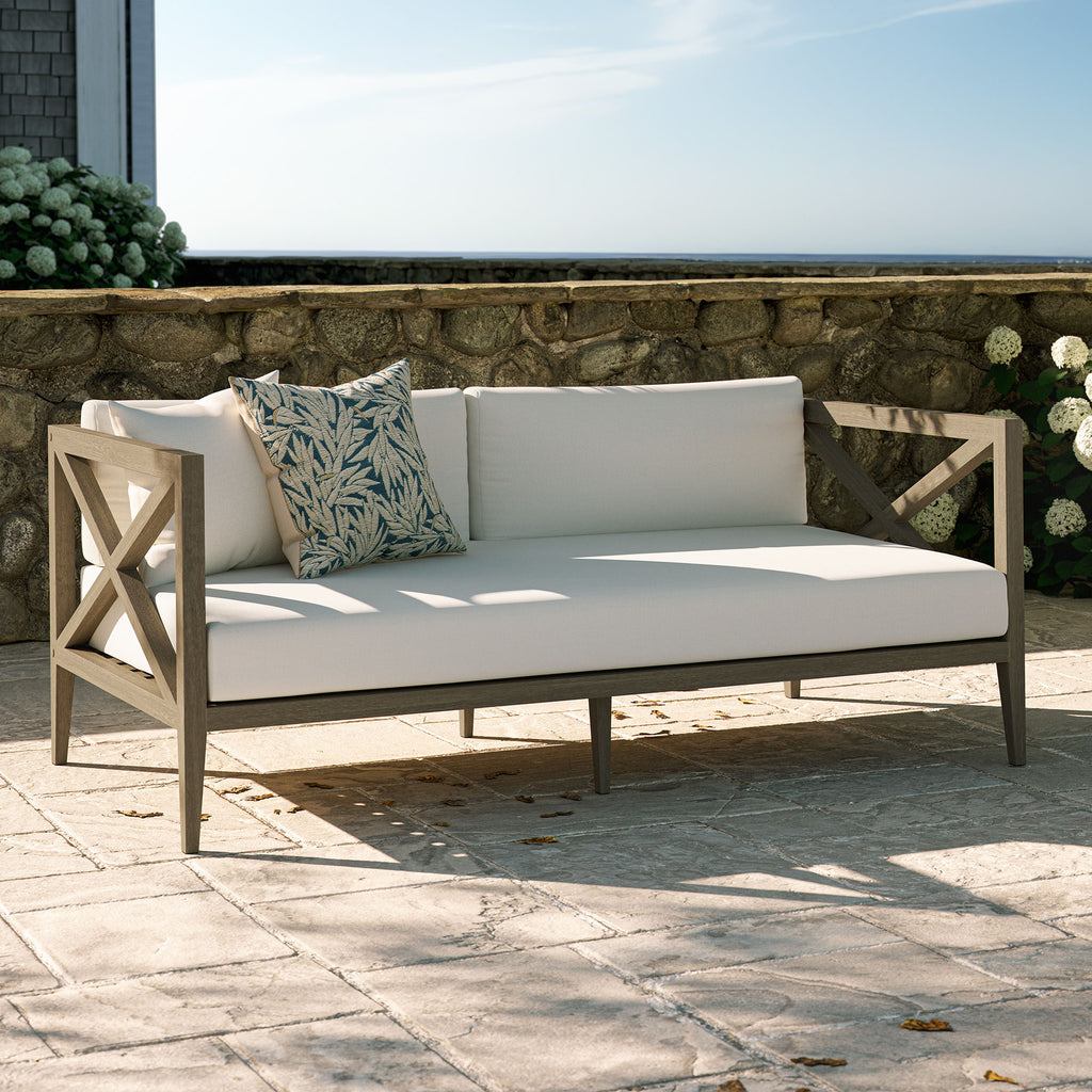 Northlake Outdoor Patio Teak loveseat