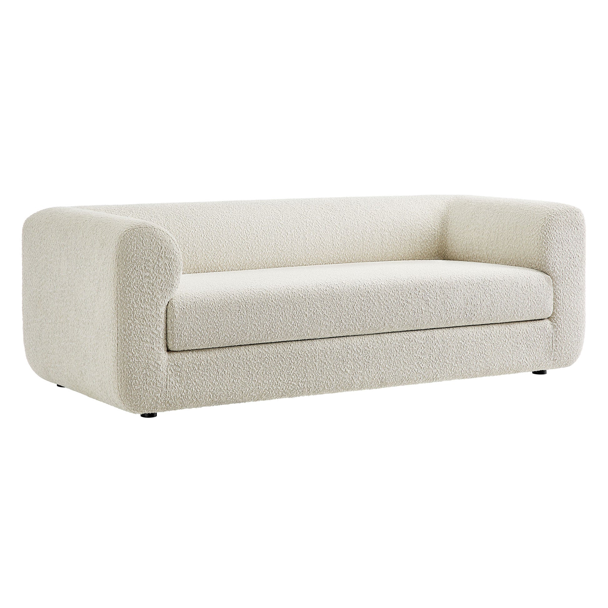 Leif 89" Boucle Upholstered sofá