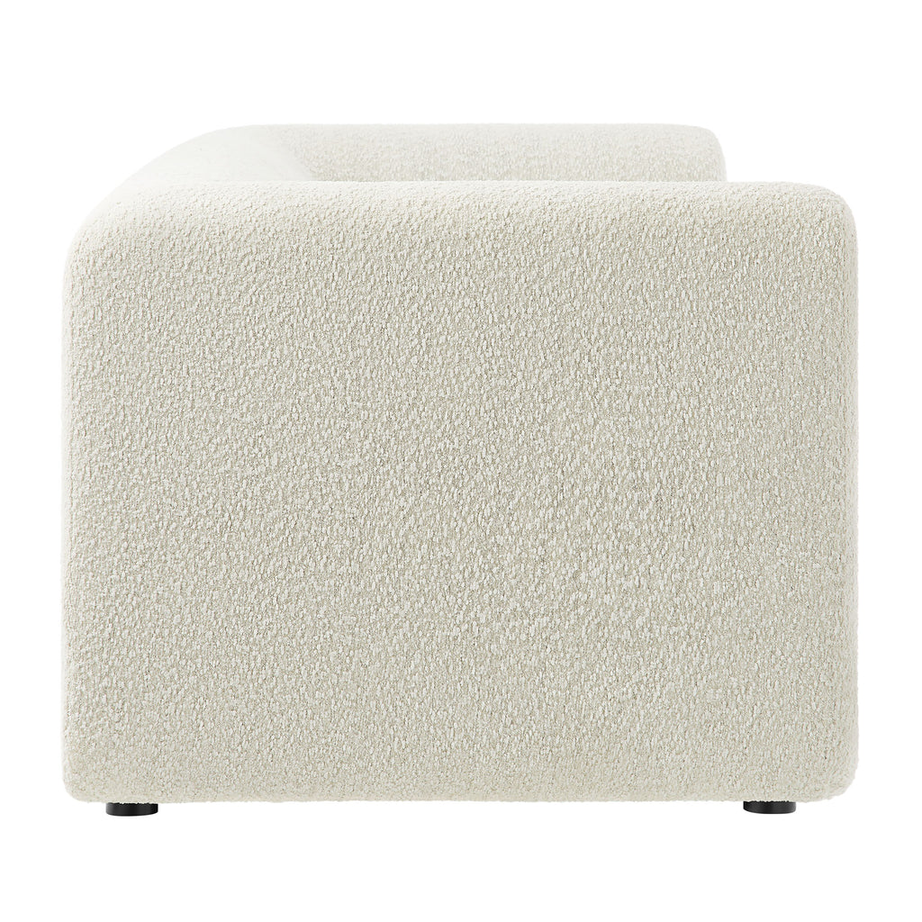 Leif 89" Boucle Upholstered sofá