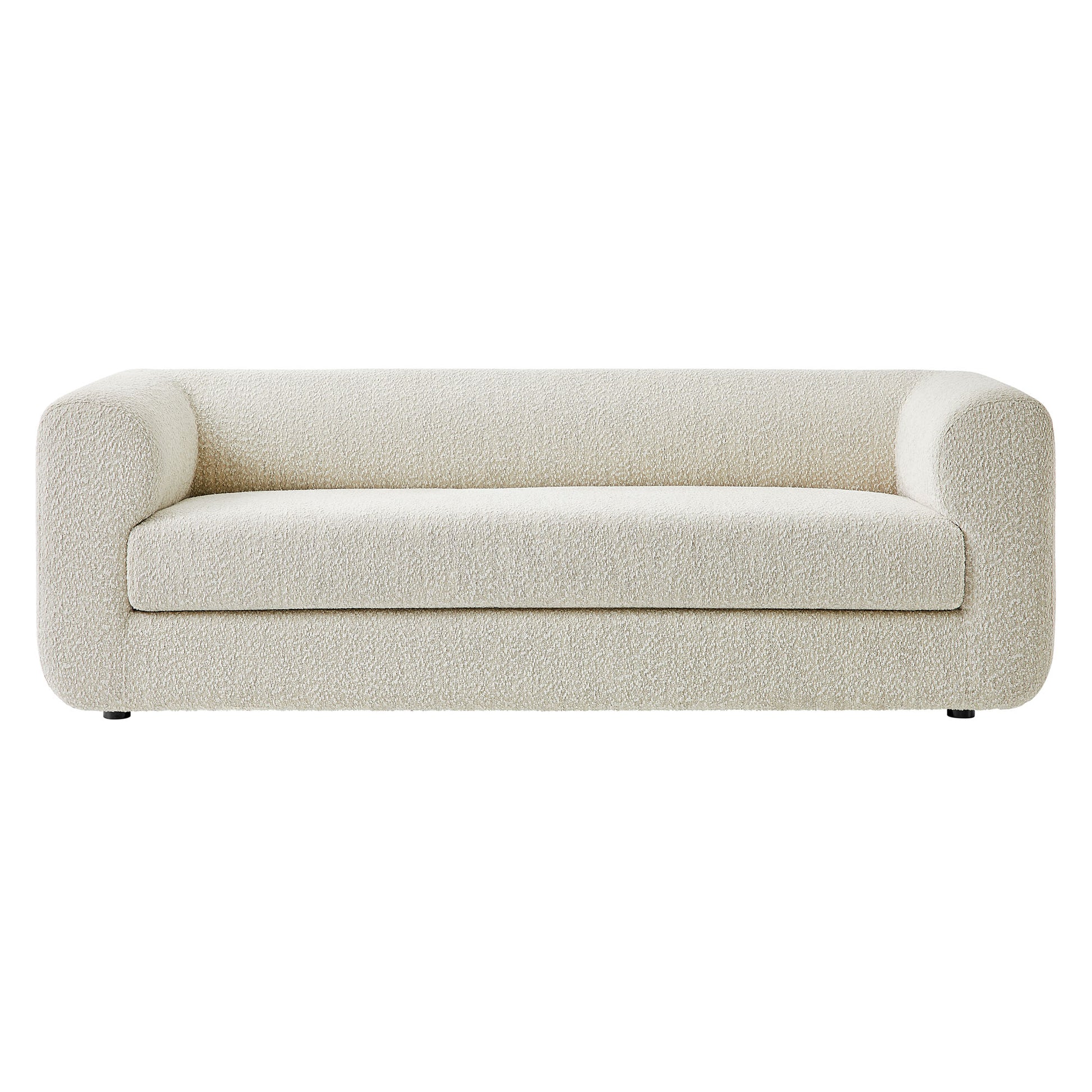 Leif 89" Boucle Upholstered sofá