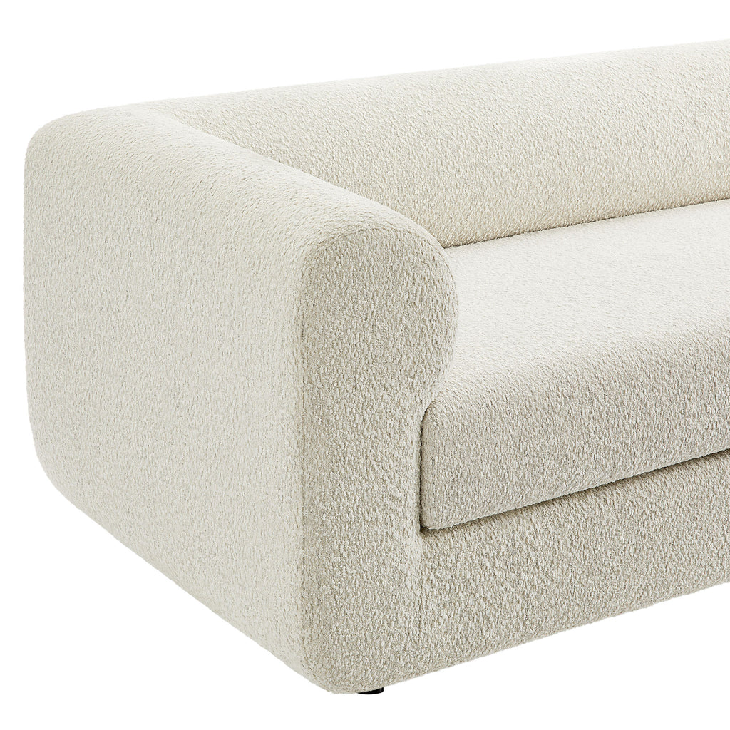 Leif 89" Boucle Upholstered sofá