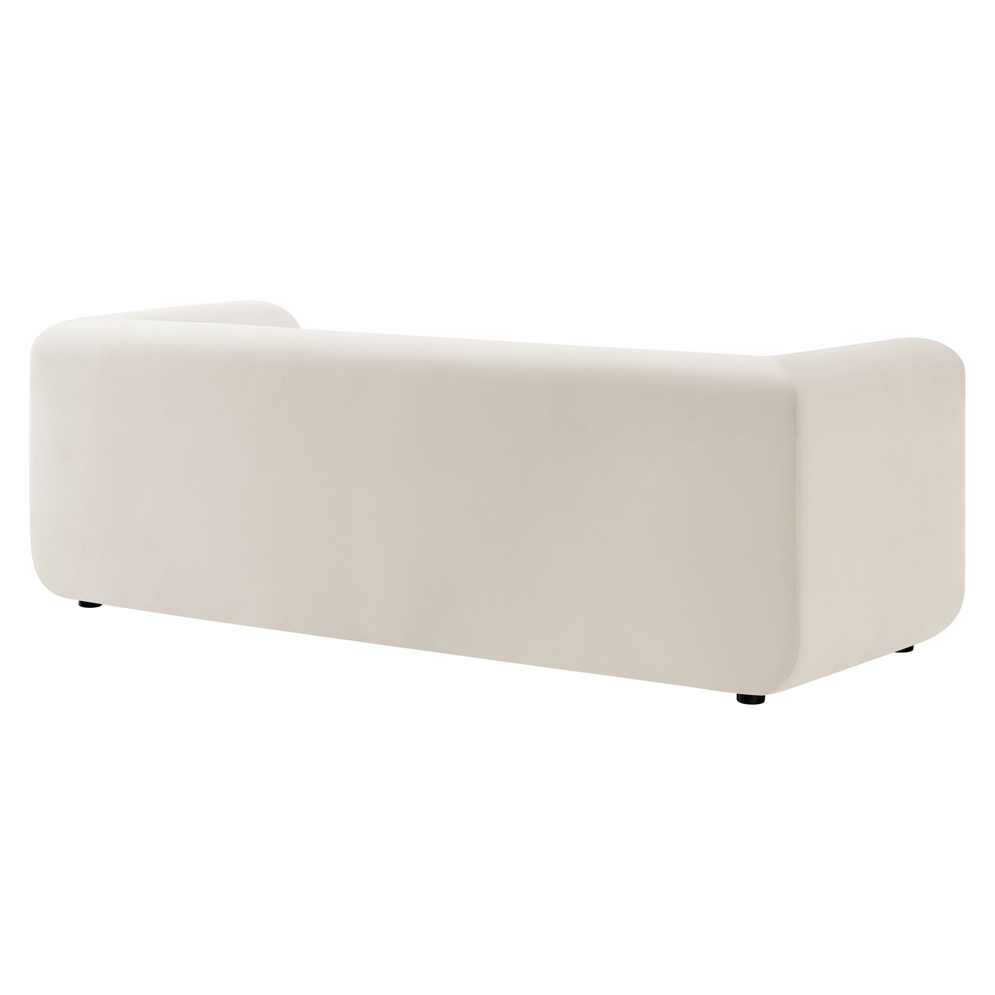Leif 89" Performance Velvet Upholstered sofá