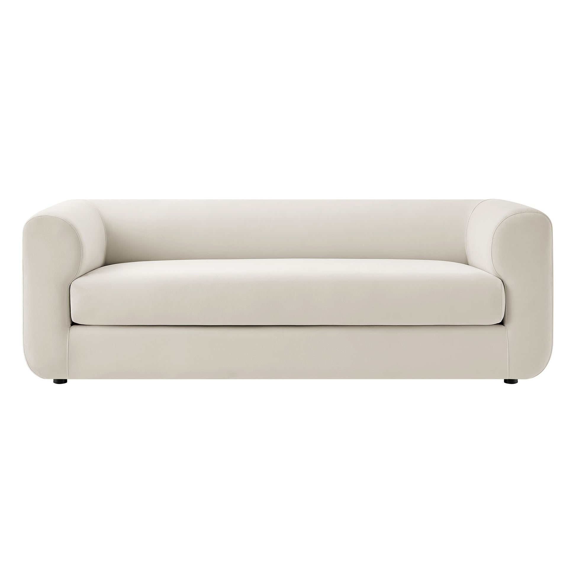 Leif 89" Performance Velvet Upholstered sofá