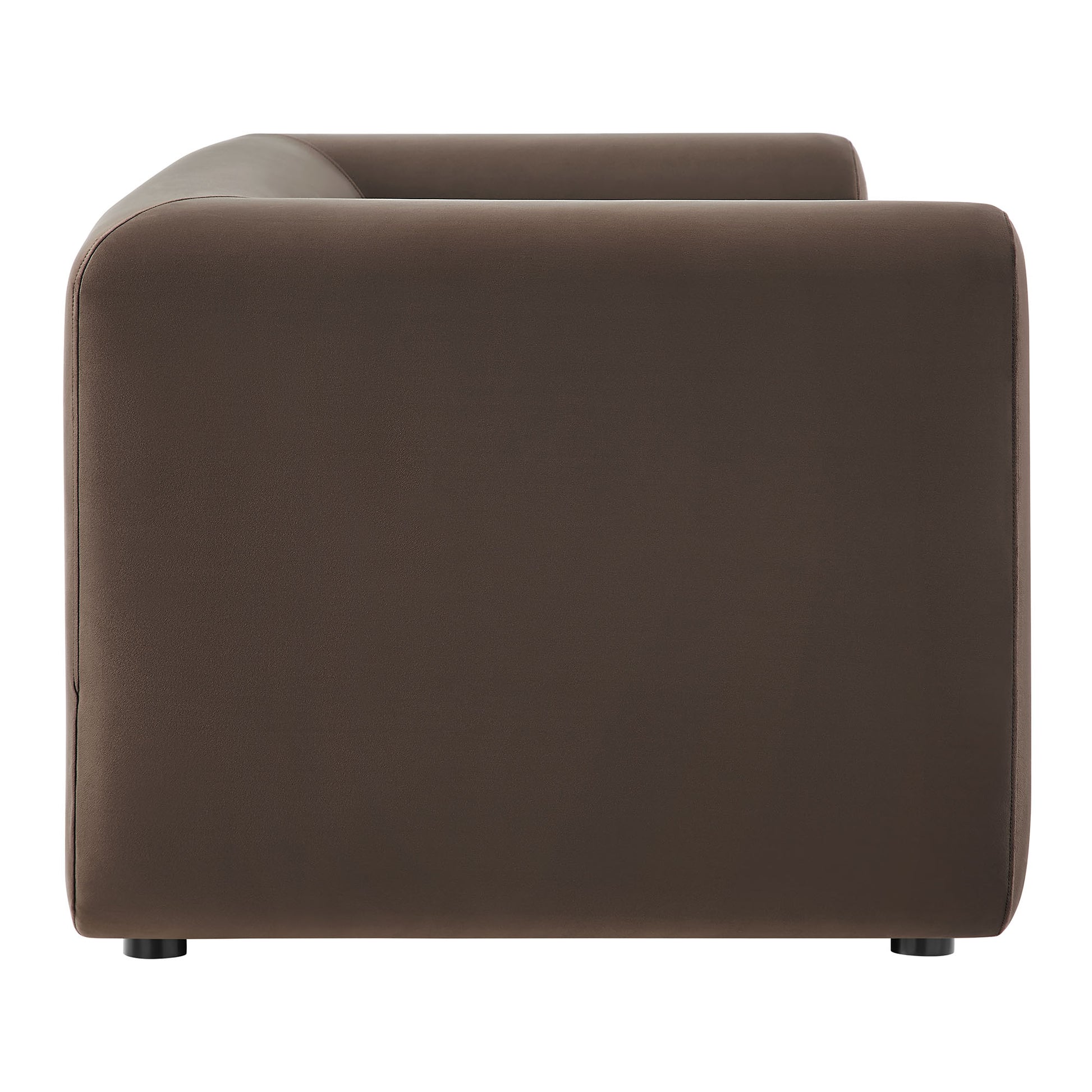 Leif 89" Performance Velvet Upholstered sofá