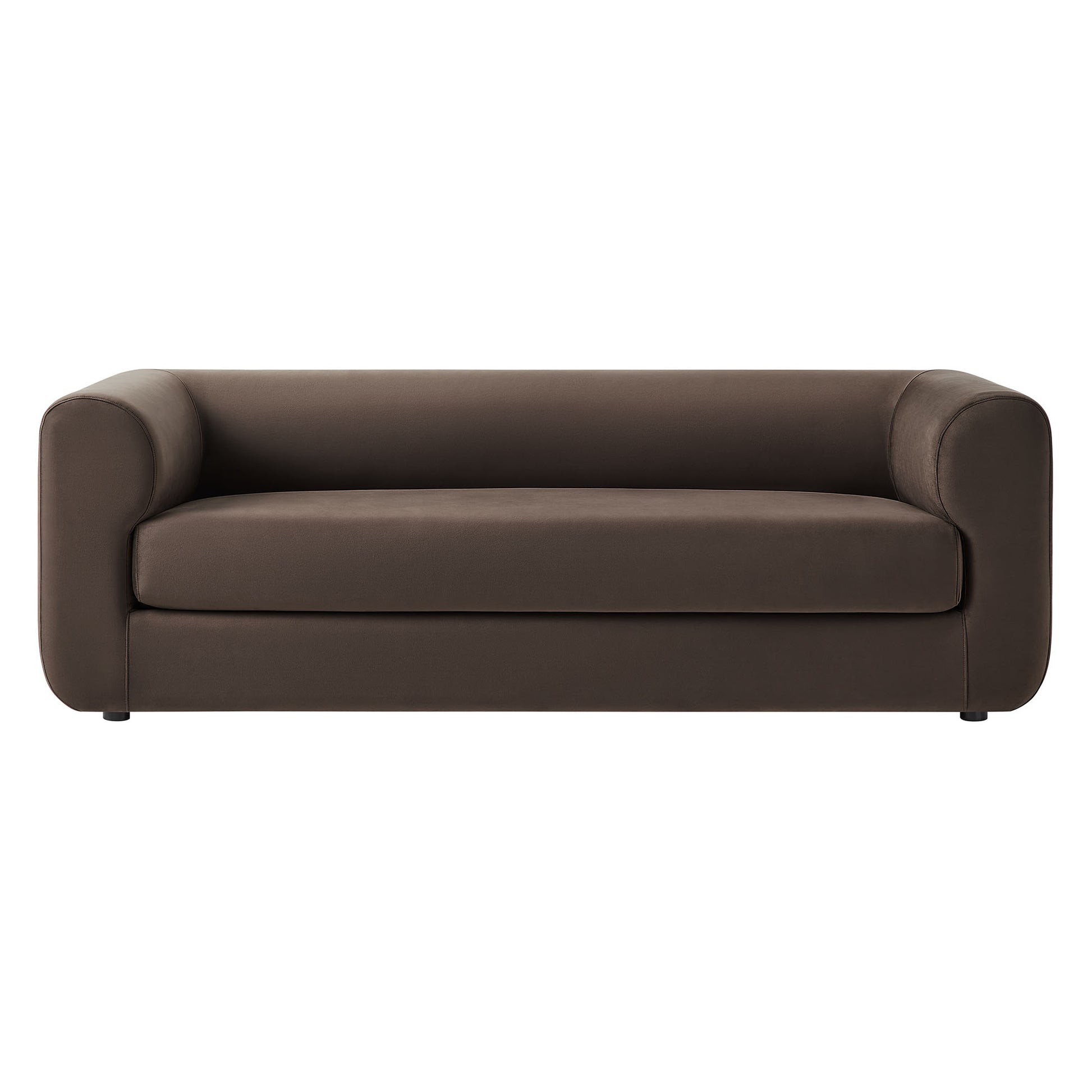 Leif 89" Performance Velvet Upholstered sofá