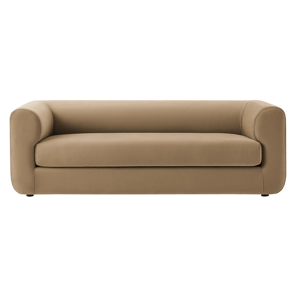 Leif 89" Performance Velvet Upholstered sofá