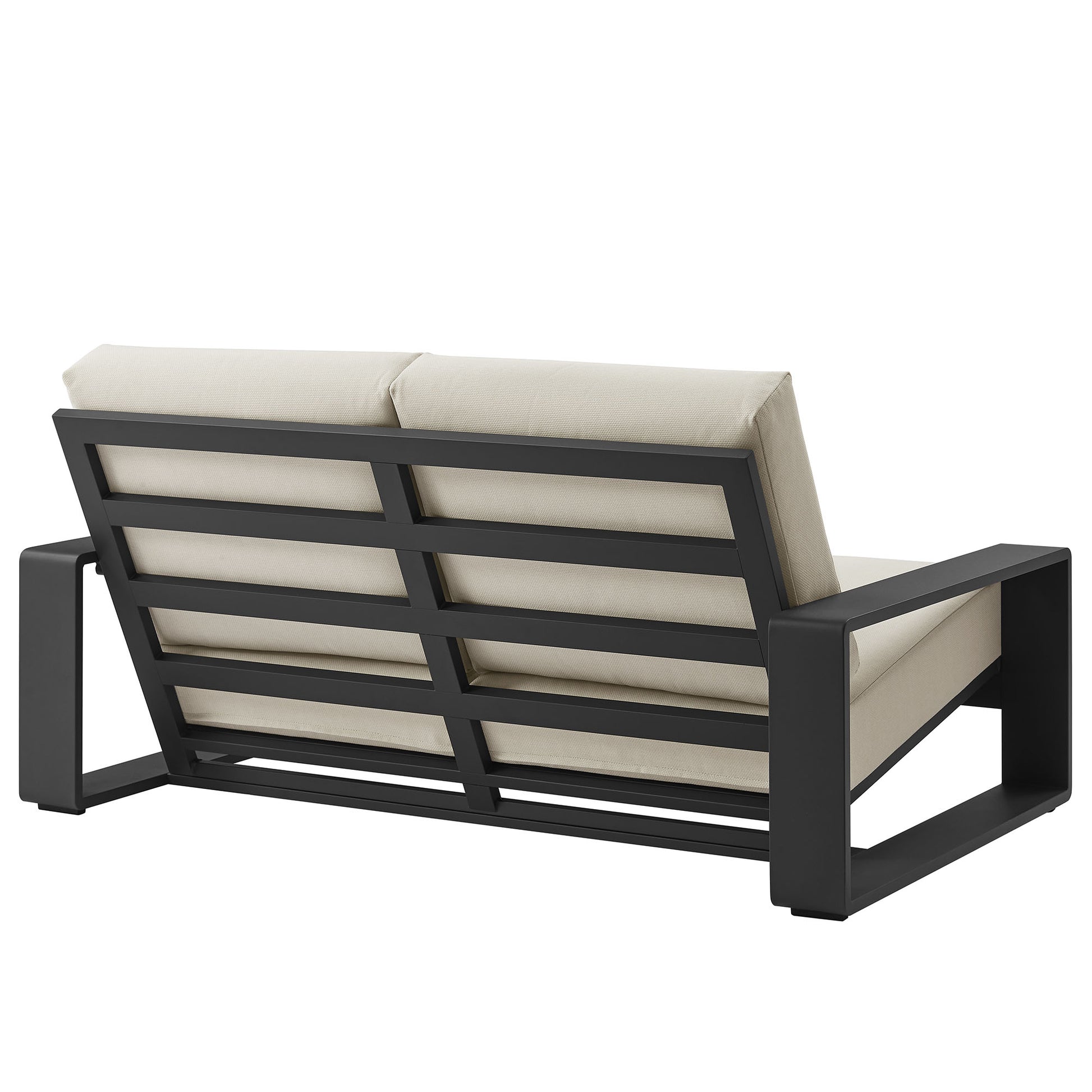 Lirienne Outdoor Patio Aluminum loveseat