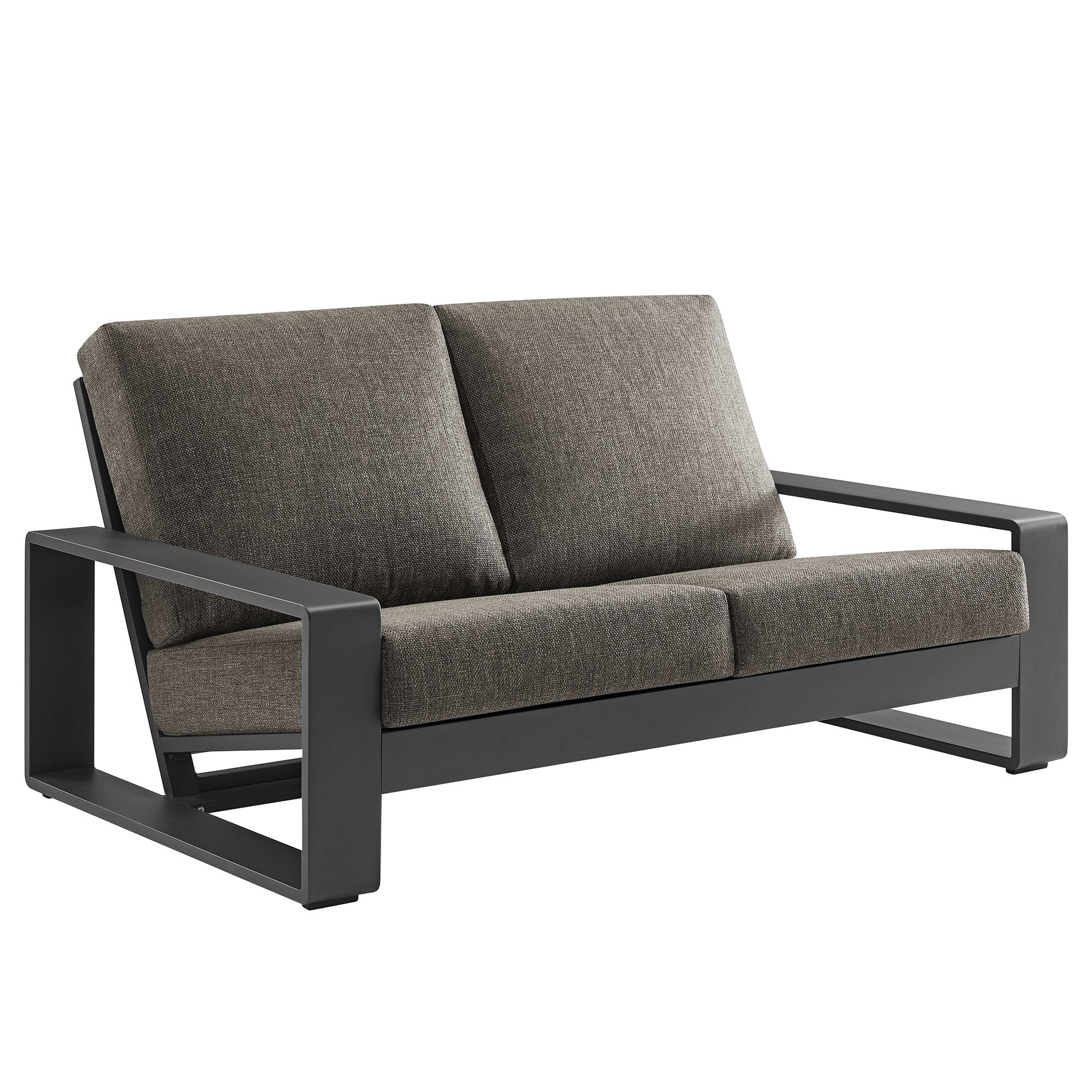 Lirienne Outdoor Patio Aluminum loveseat