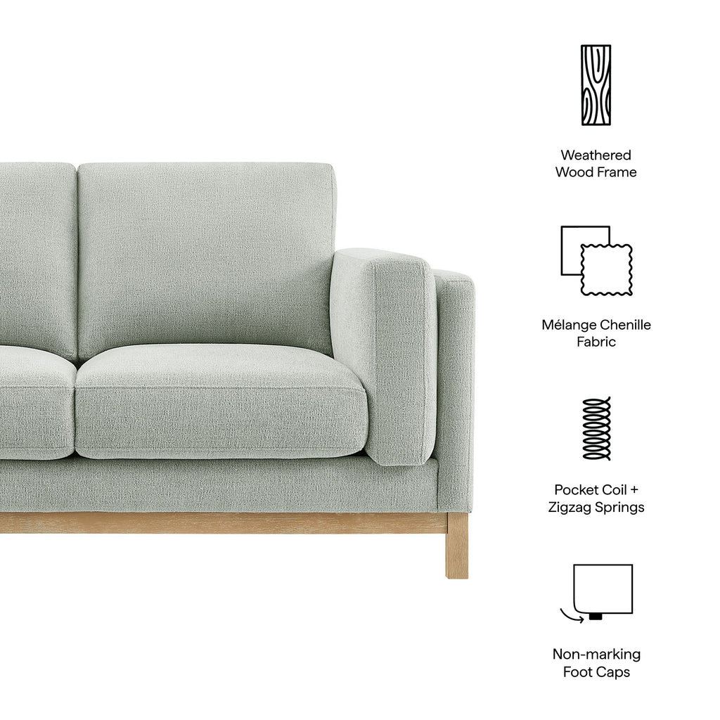 Roscoe 63 inch Fabric loveseat