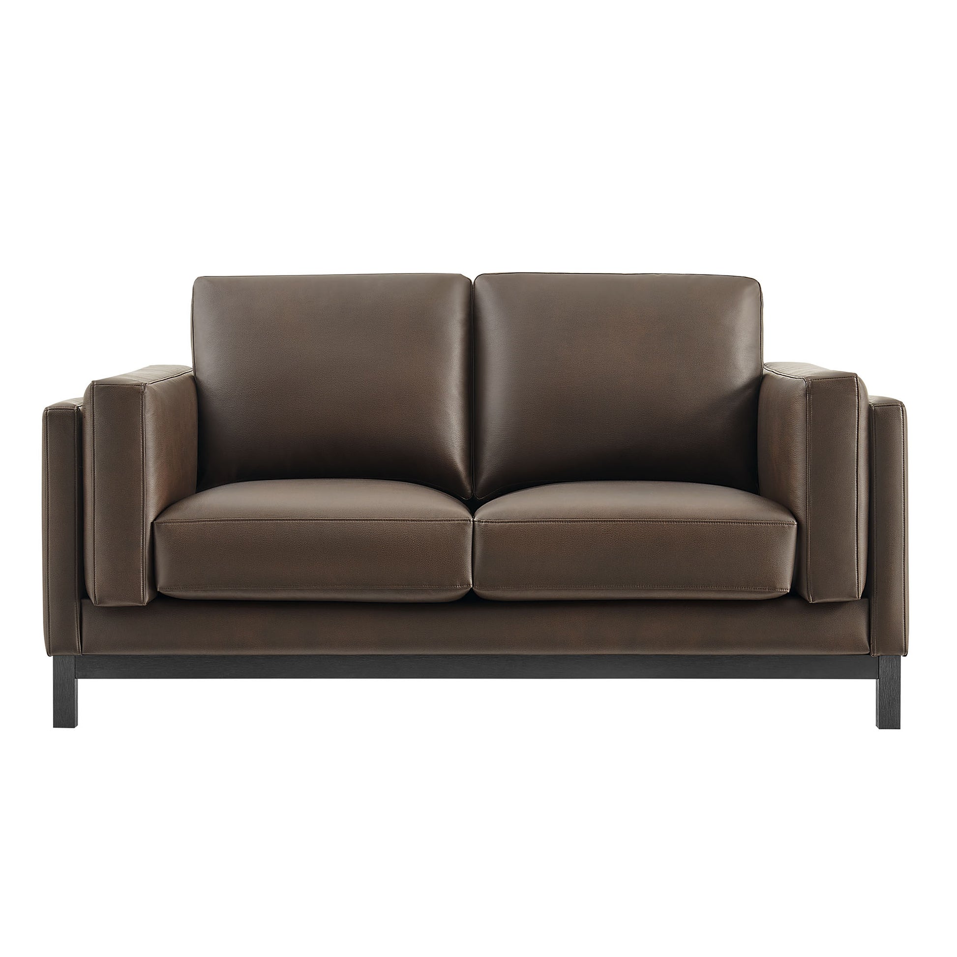 Roscoe 63 inch Vegan Leather loveseat