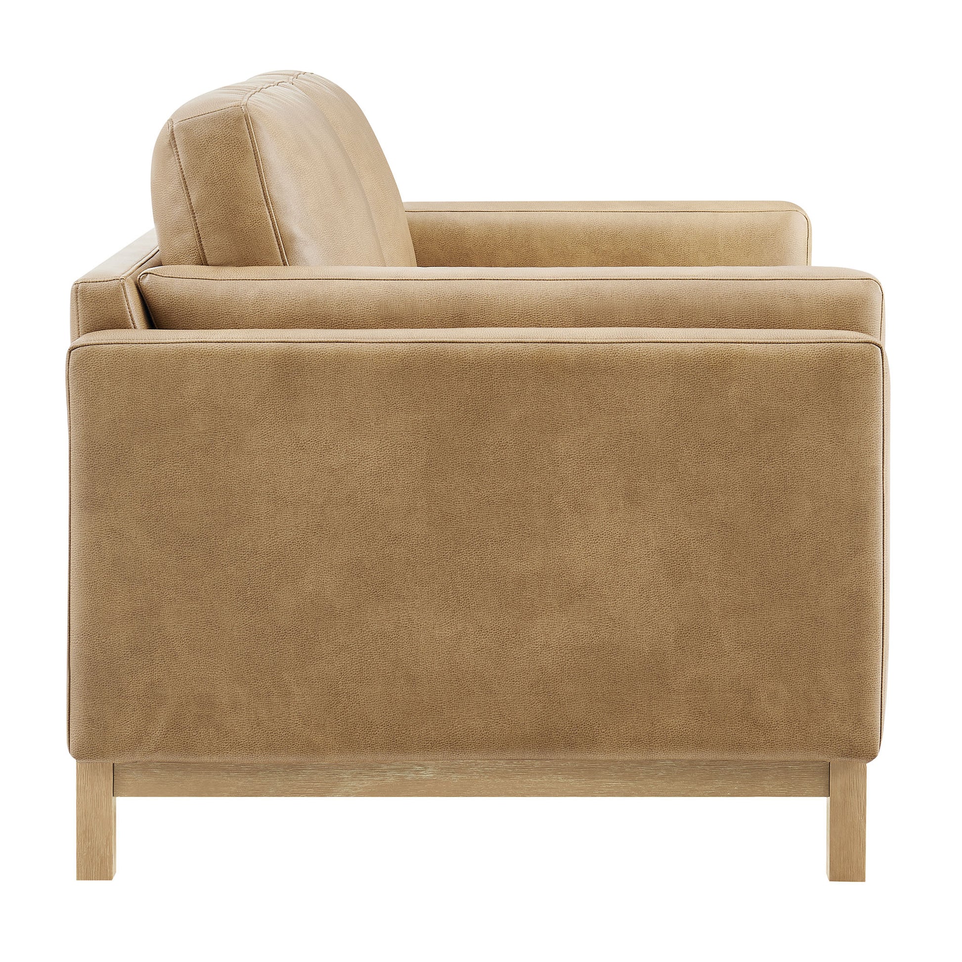Roscoe 63 inch Vegan Leather loveseat