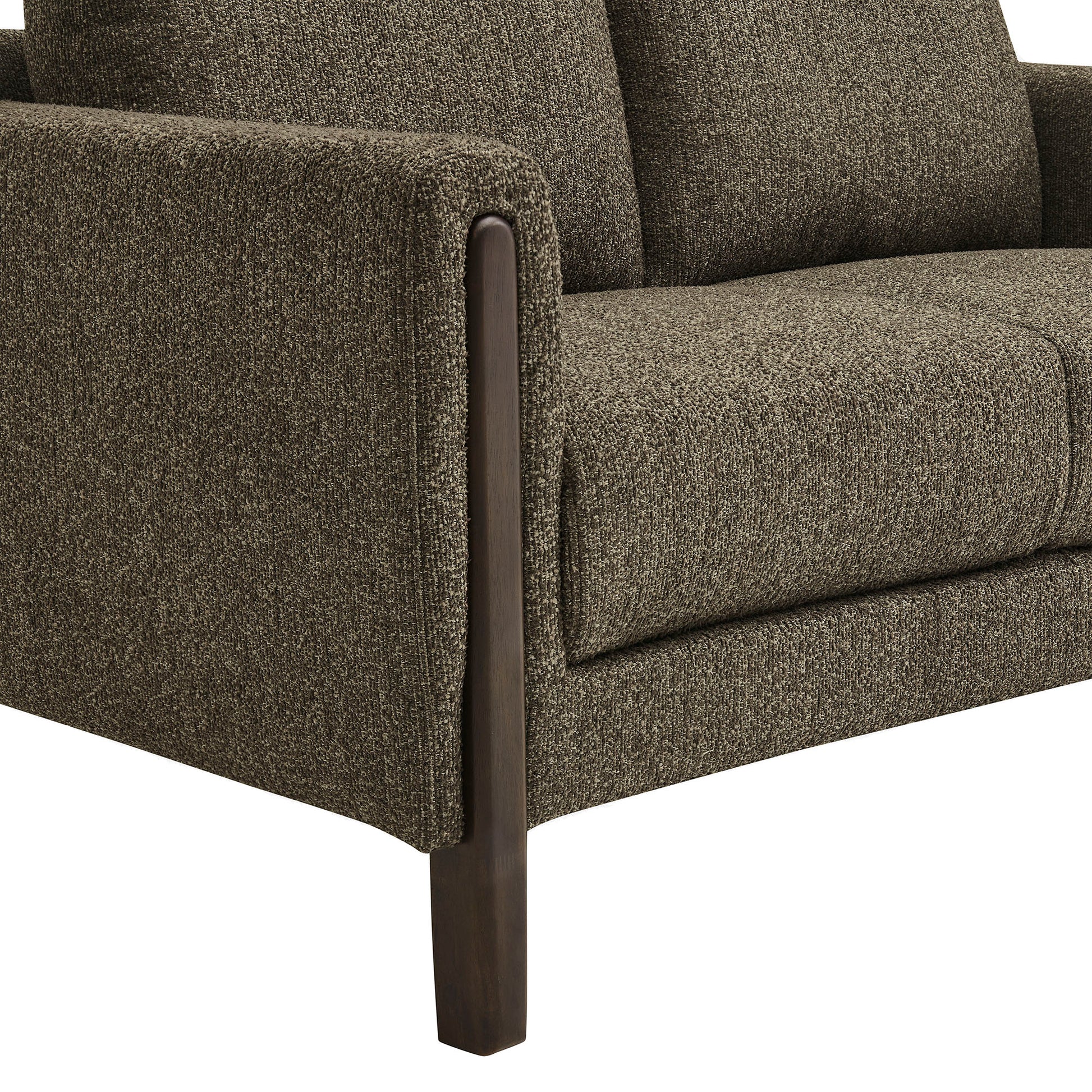 Hawken Boucle Fabric loveseat