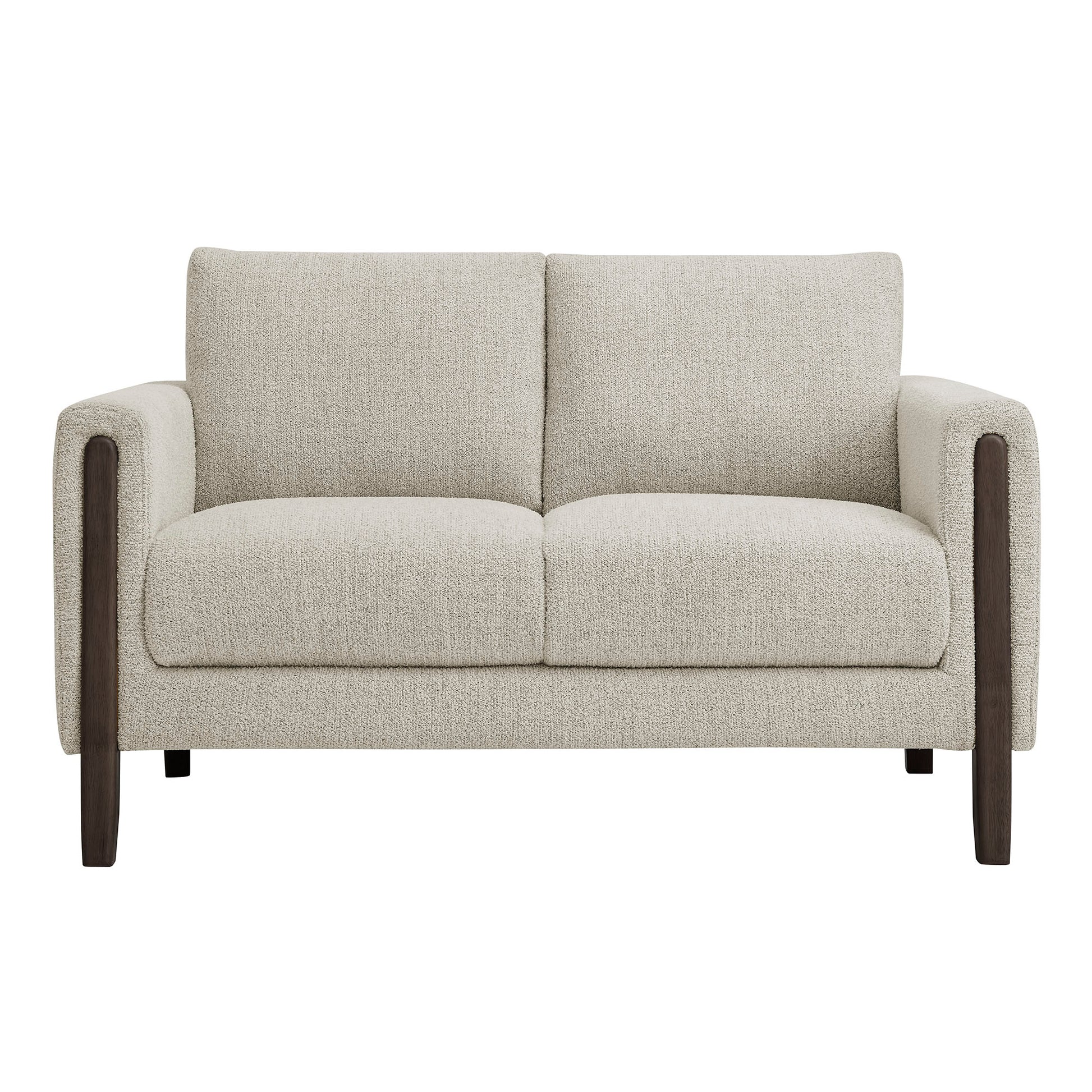 Hawken Boucle Fabric loveseat
