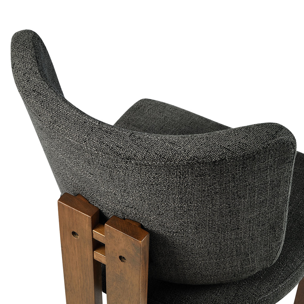 Alba Armless Upholstered comedor sillas Set Of 2