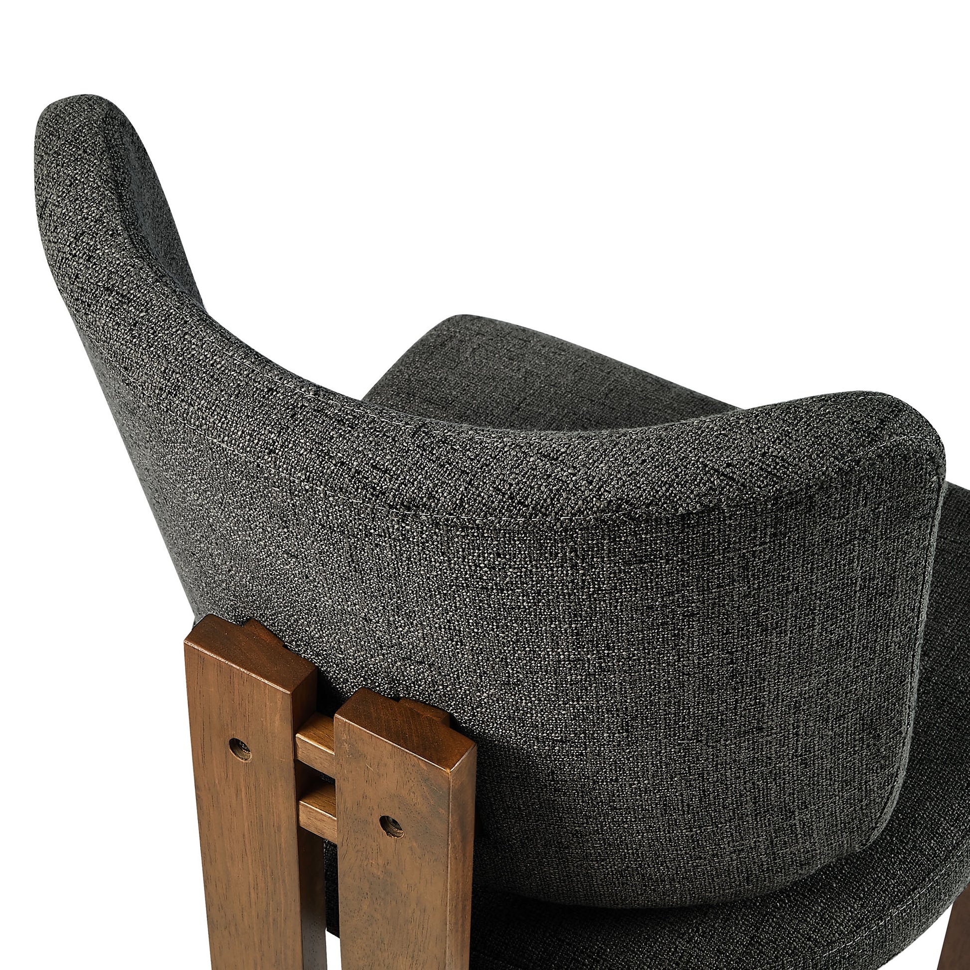 Alba Armless Upholstered comedor sillas Set Of 2