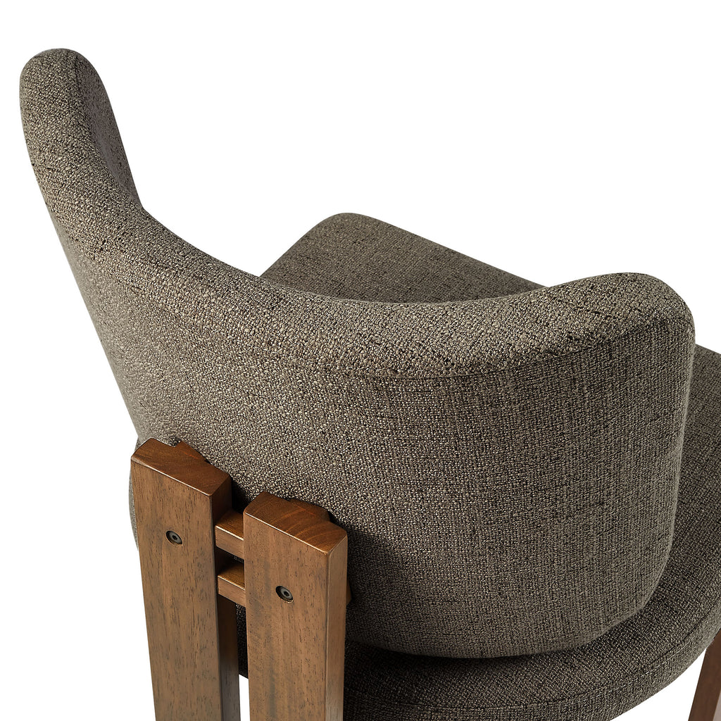 Alba Armless Upholstered comedor sillas Set Of 2