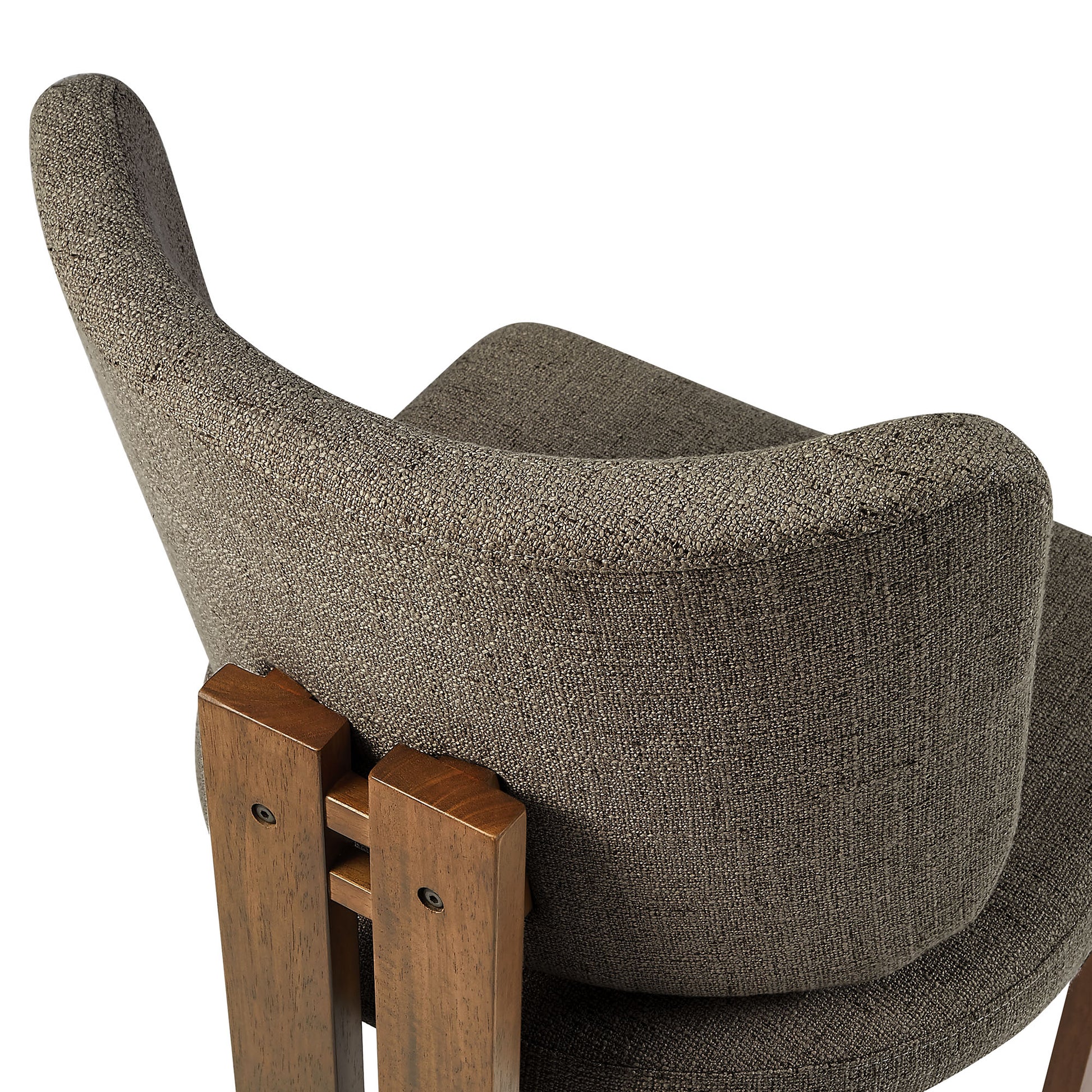 Alba Armless Upholstered comedor sillas Set Of 2