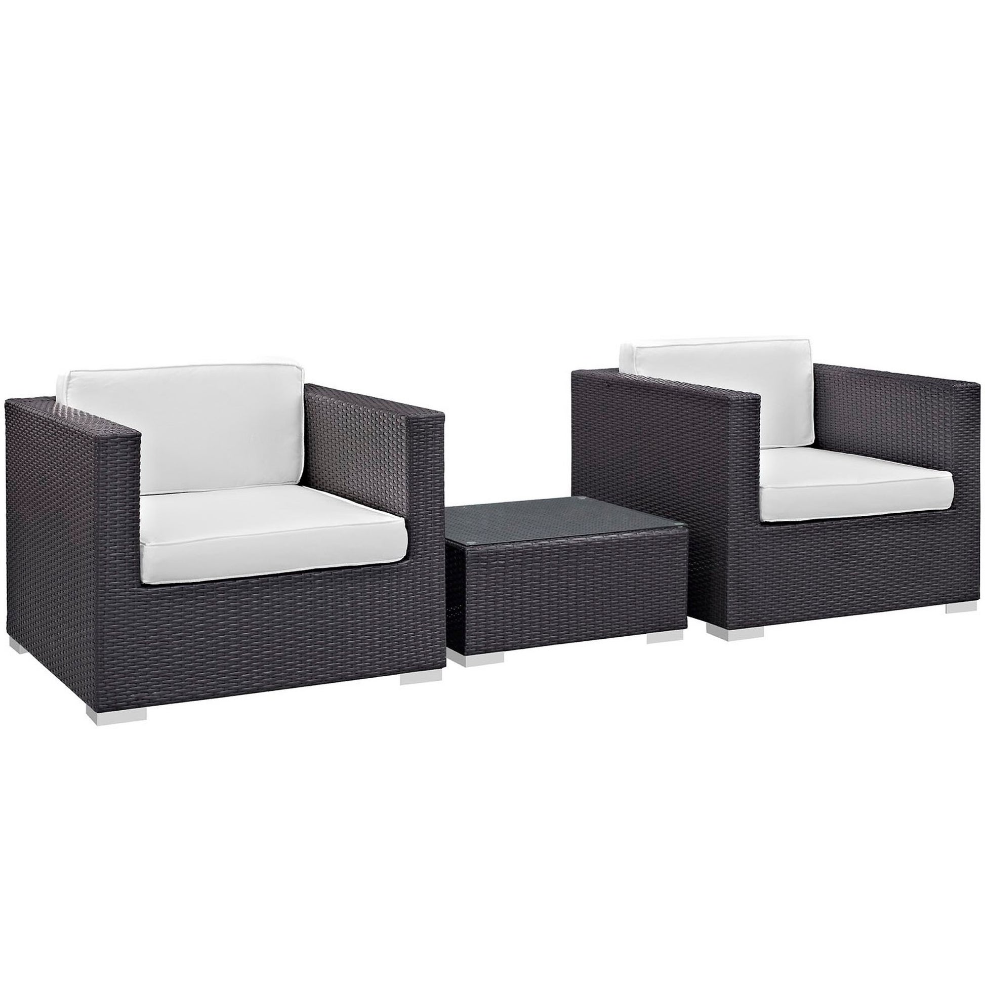 Burrow 3 Piece Outdoor Patio sofá Set