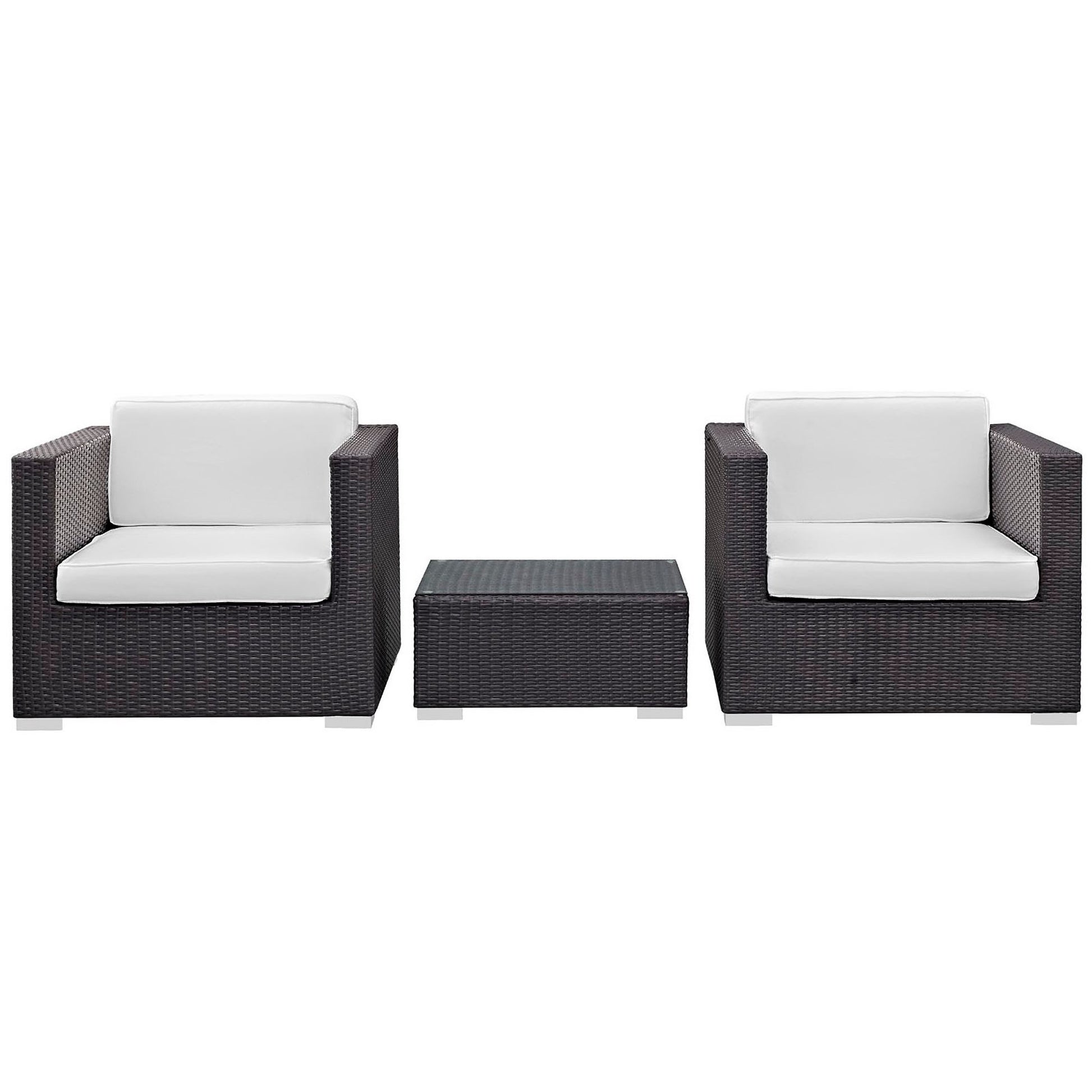 Burrow 3 Piece Outdoor Patio sofá Set