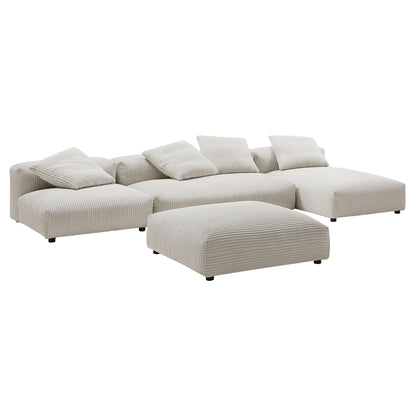 Solace 4-Piece Modular Sofá con Ottoman