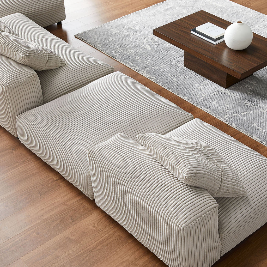 Solace 4-Piece Modular Sofá con Ottoman