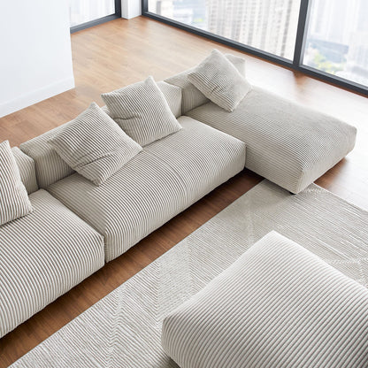 Solace 4-Piece Modular Sofá con Ottoman