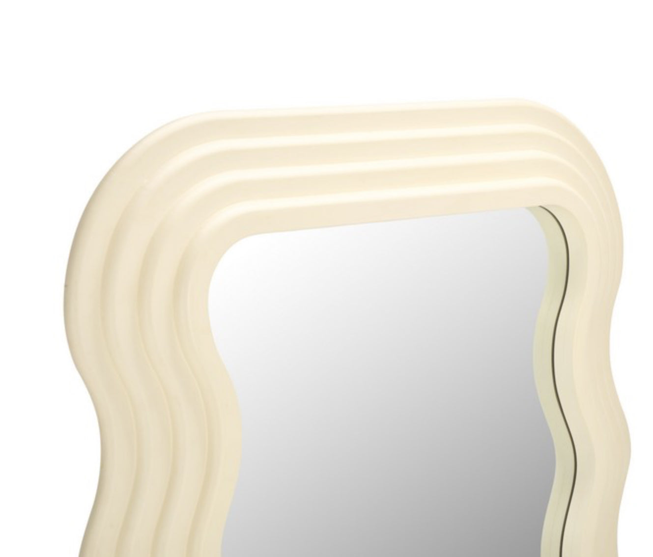 Mahya Blanco Espejo de Piso