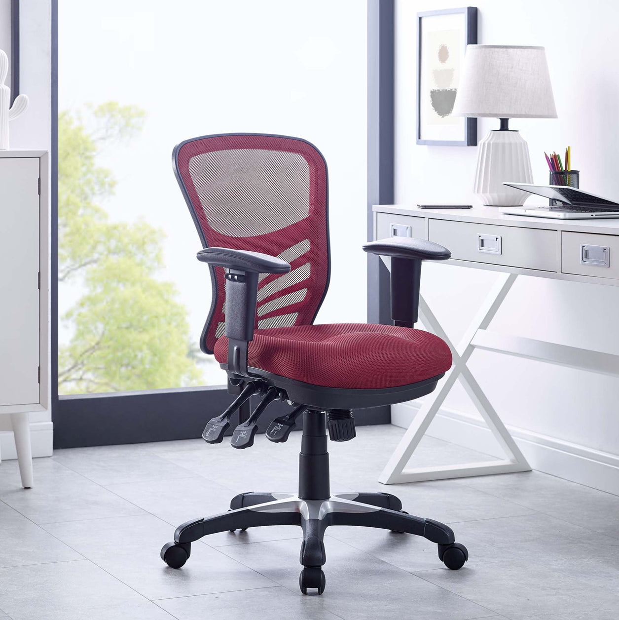 Articulate Rojo Silla de Escritorio