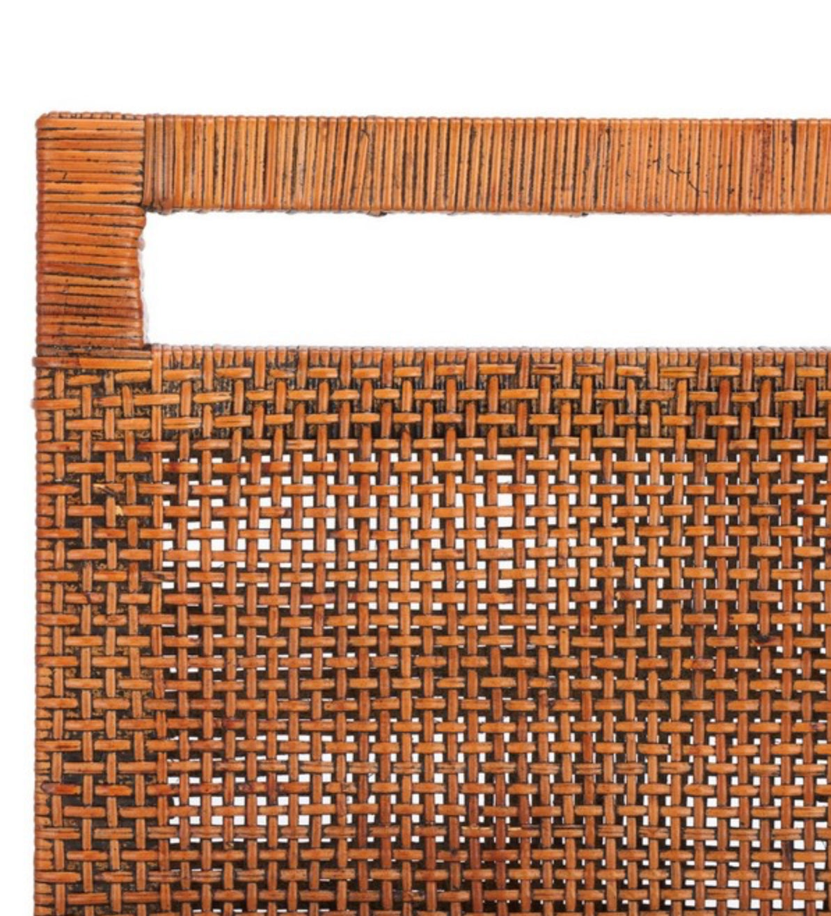 Darin Rattan Nogal Counter Stool