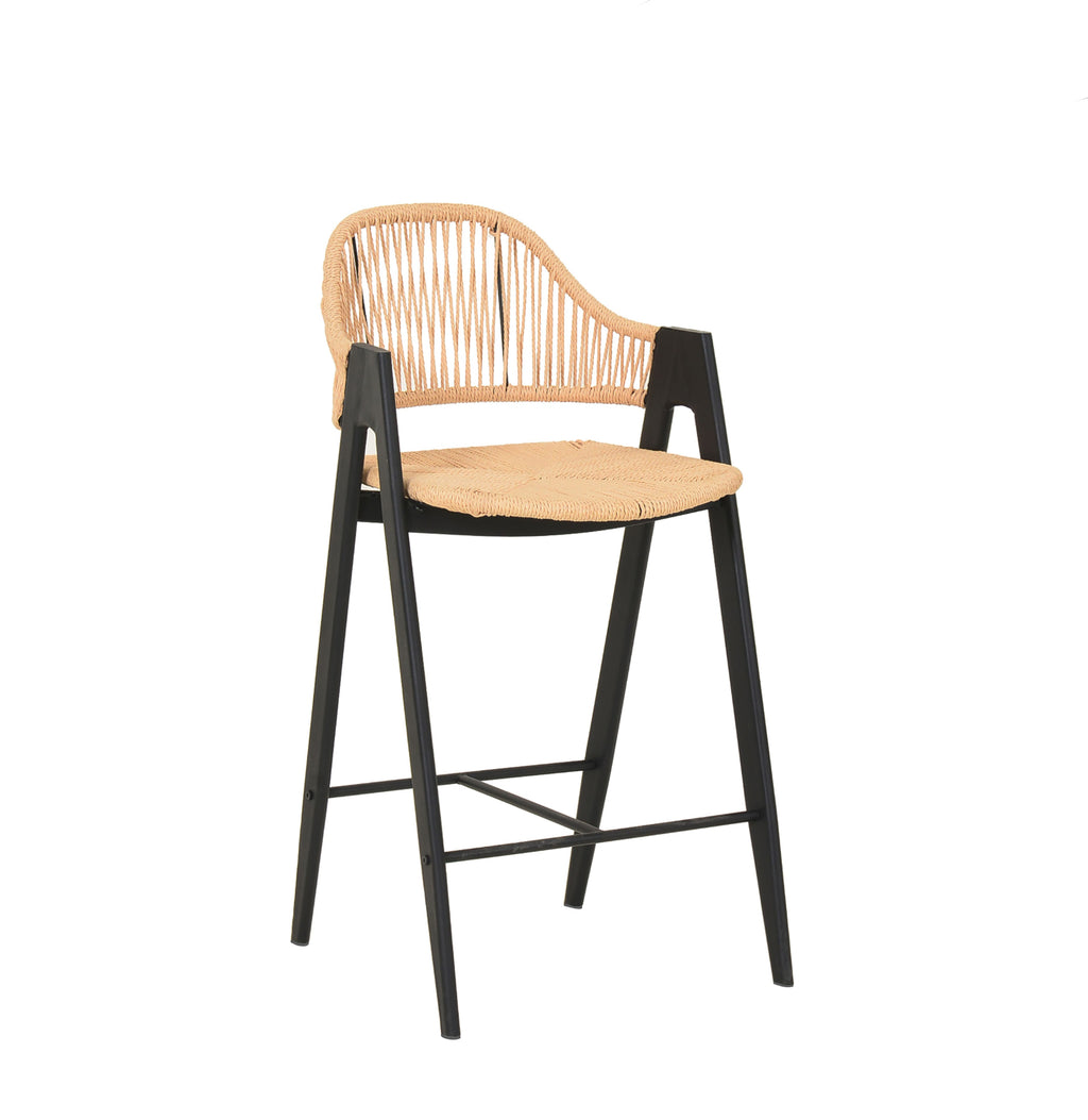 Gayle Rattan Counter Stool Set de 2