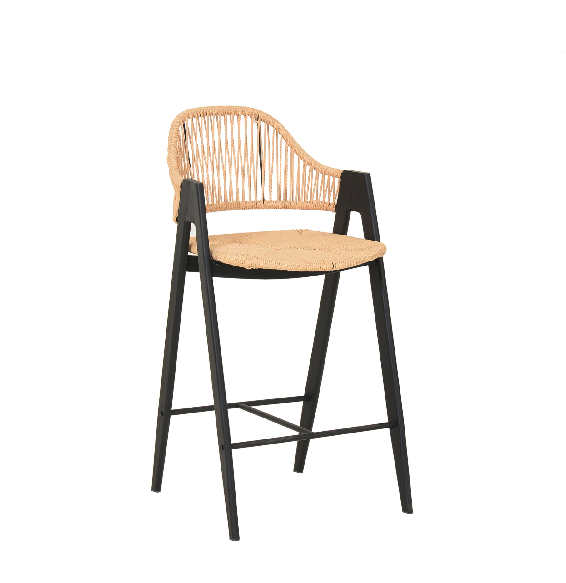 Gayle Rattan Counter Stool Set de 2