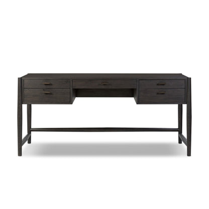 Glenview Escritorio Negro Ahumado