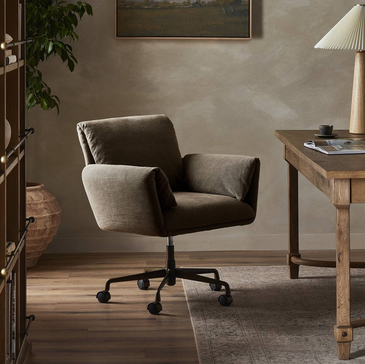 Salerno Marron Silla de Escritorio